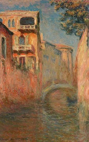 Claude Monet The Rio della Salute